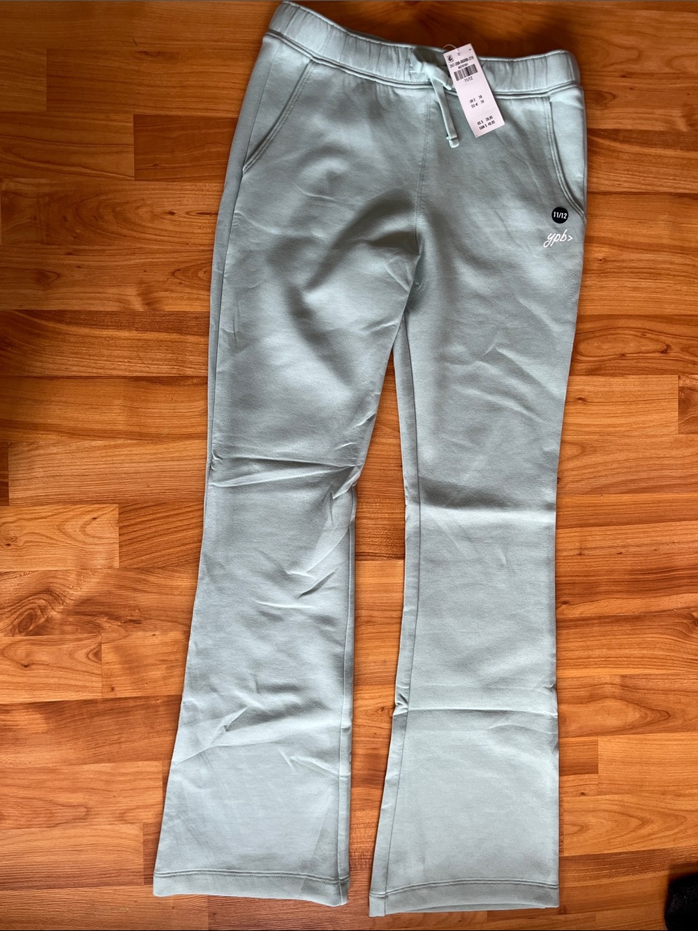 Abercrombie Kids. Light Blue Sweatpants with Flare Leg, Size 11/12. Brand new!